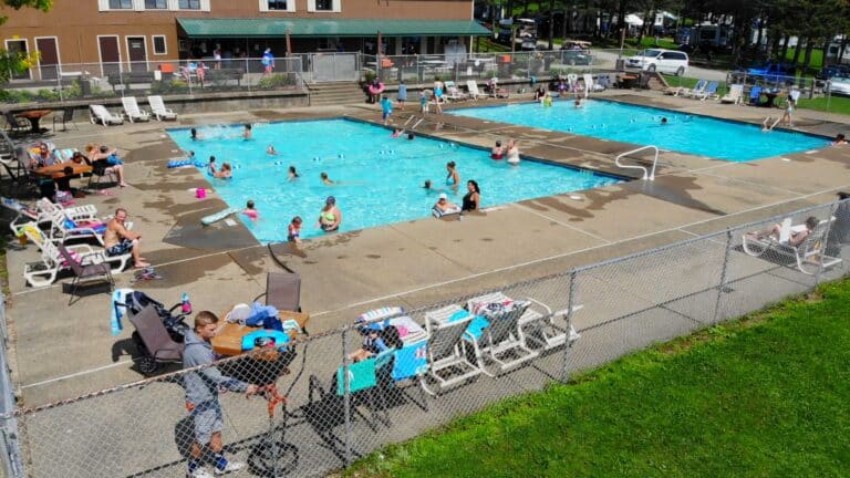 Pool Outdoor Lots of People 1